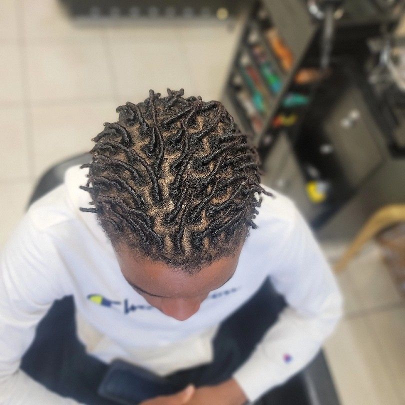 Men's starter locs